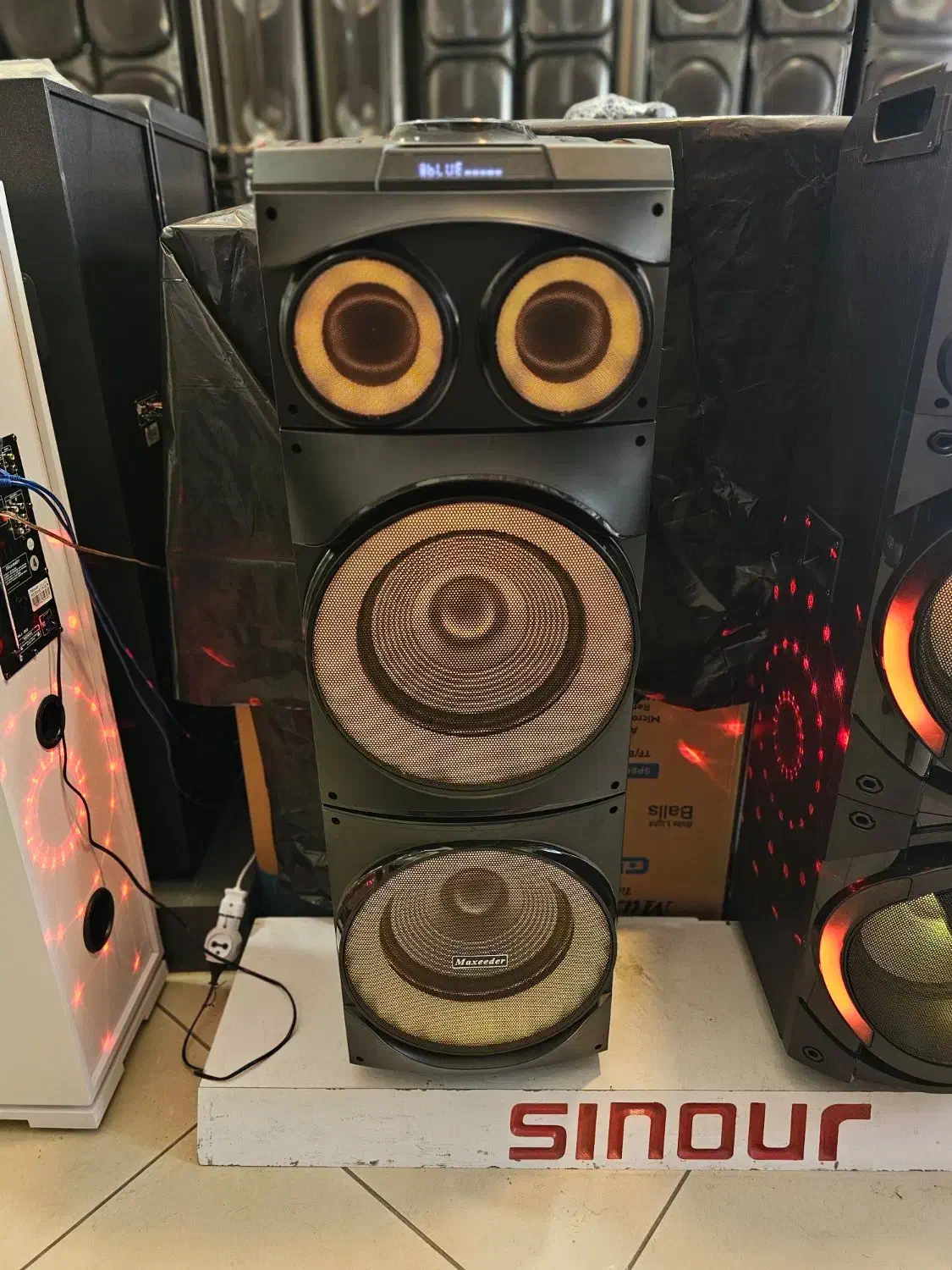 اسپیکر باند سیستم صوتی مکسیدر تکی 12e03 باشرایط|سیستم صوتی خانگی|تبریز, |دیوار