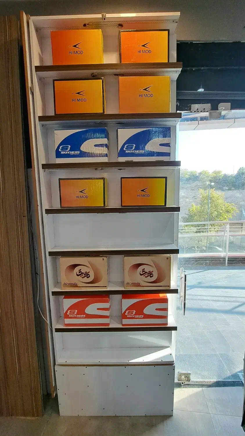 قفسه ۸ طبقه|کتابخانه، شلف، قفسه‌های دیواری|تبریز, |دیوار