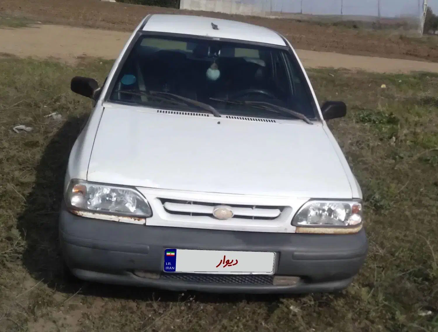 پراید ۸۹ سفید دوگانه کارخانه|خودرو سواری و وانت|بیله سوار, |دیوار