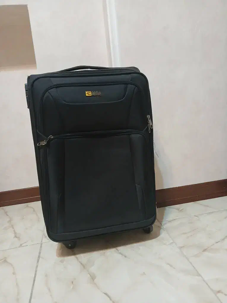 چمدان متوسط camel نو|کیف، کفش، کمربند|پردیس, فاز ۴|دیوار