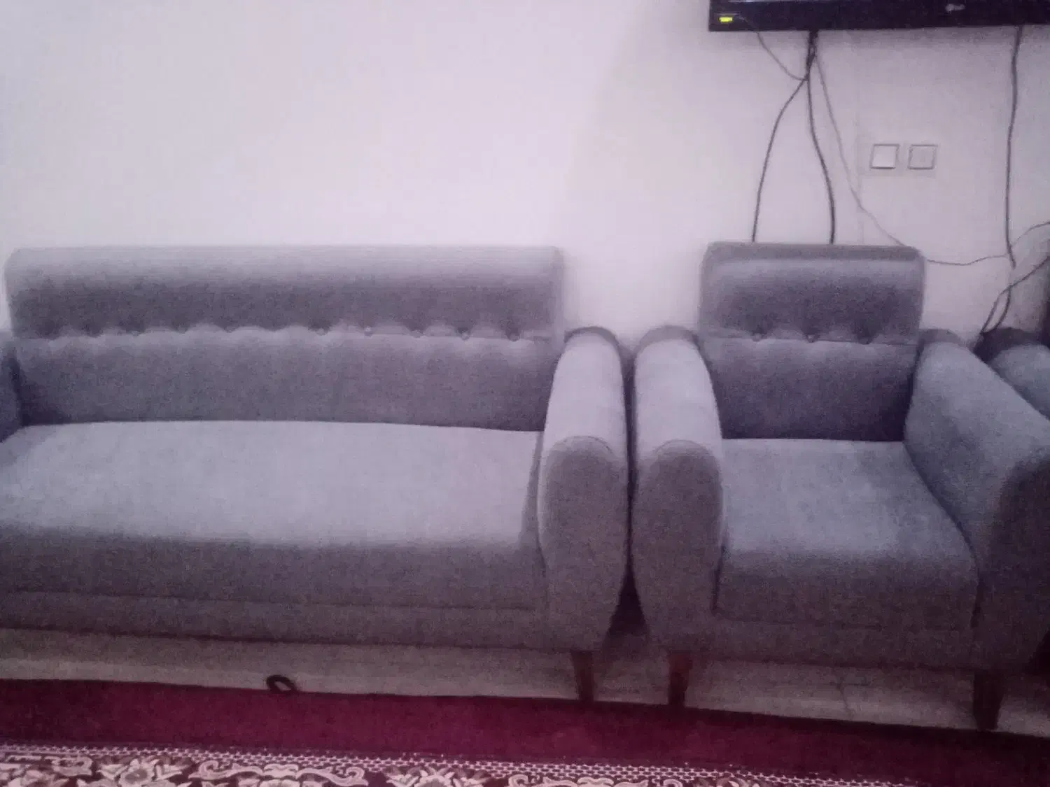 مبل 7 نفره و میز نهارخوری فروش فوری|مبلمان خانگی و میز عسلی|سبزوار, شرق کال میانی|دیوار