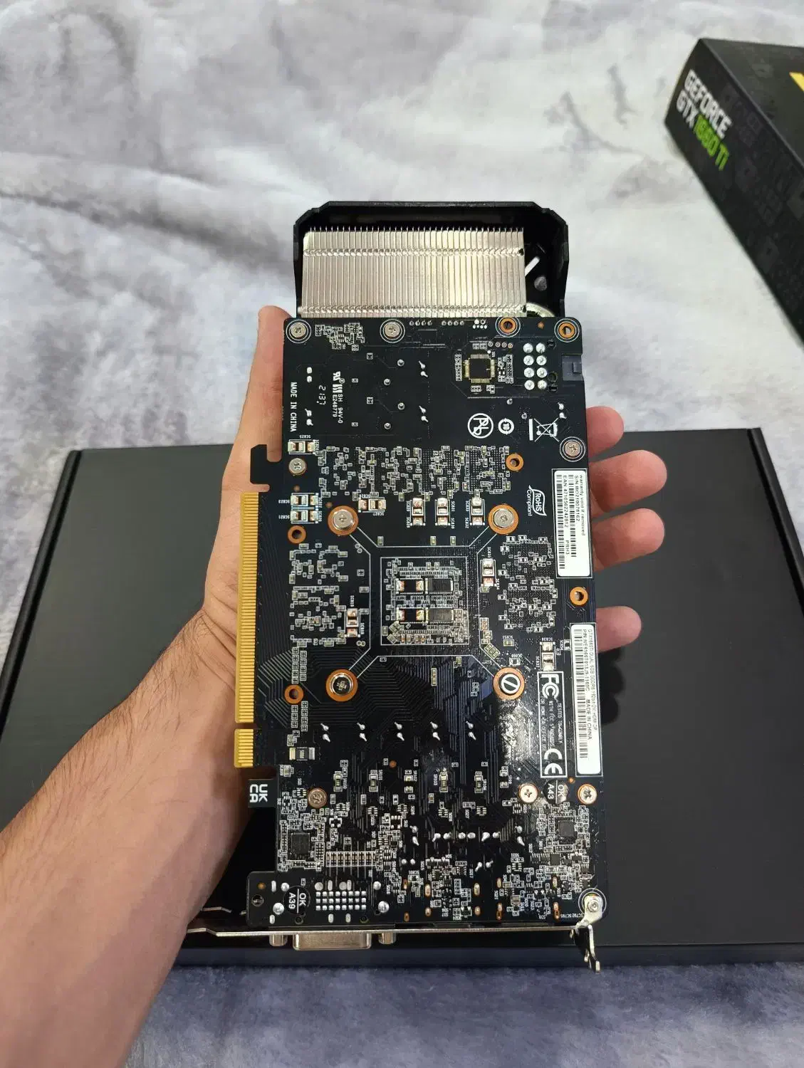 کارت گرافیک GTX 1660 palit|قطعات و لوازم جانبی رایانه|قوچان, |دیوار