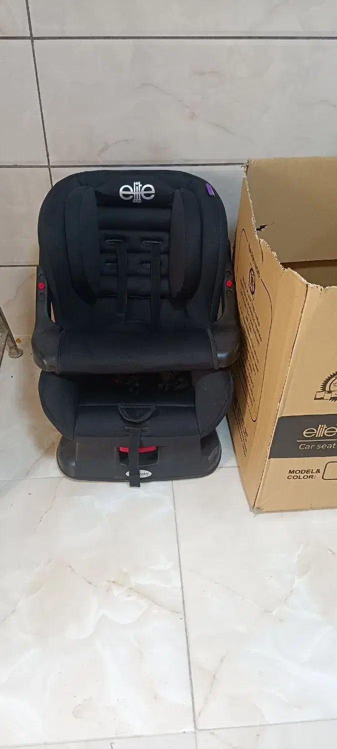 صندلی ماشین الیت پلاس در حد نو|تخت و صندلی بچه|شهرضا, |دیوار