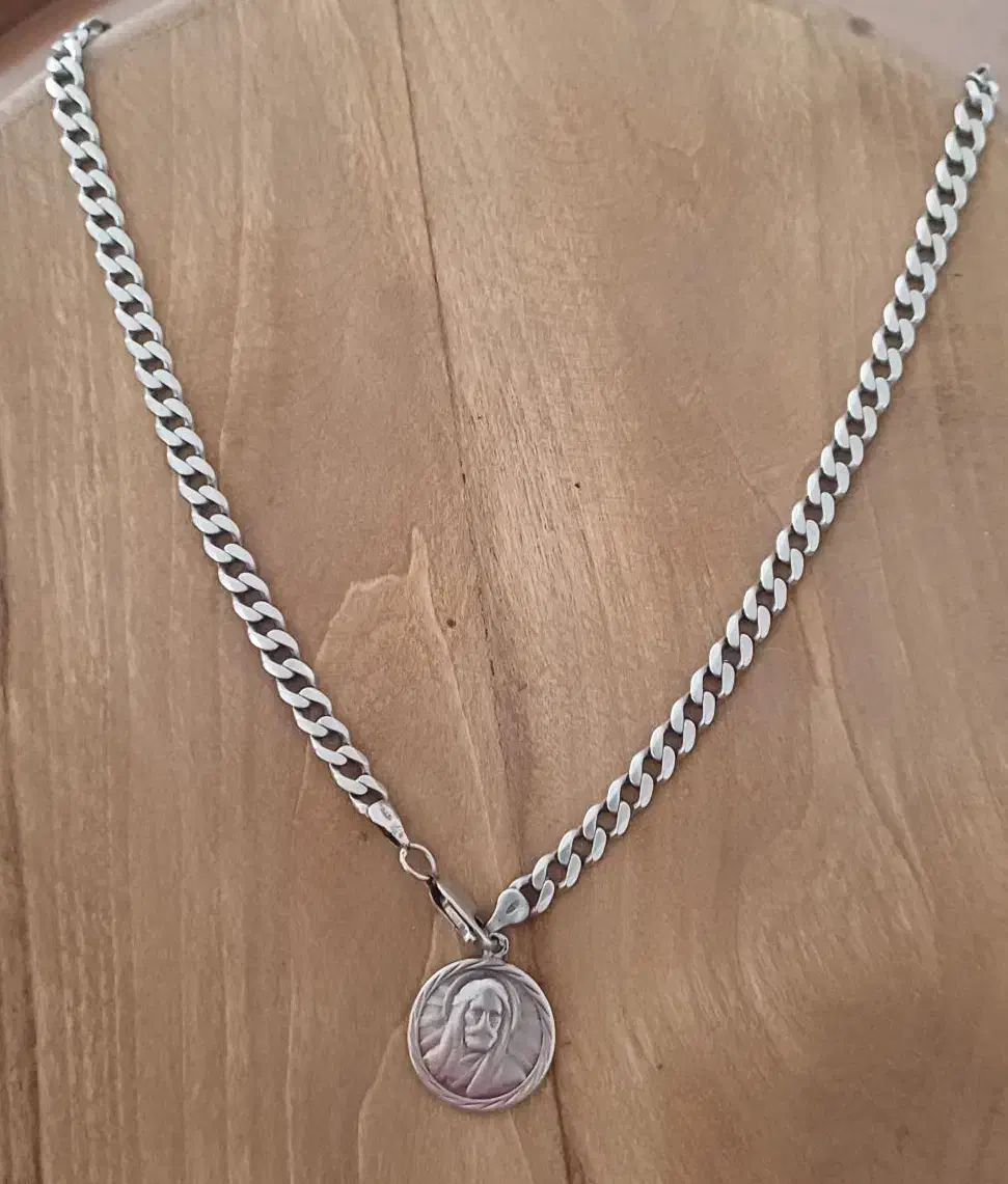 زنجیر کارتیر مردانه همراه با شمایل دوطرفه|جواهرات|باقرشهر, |دیوار