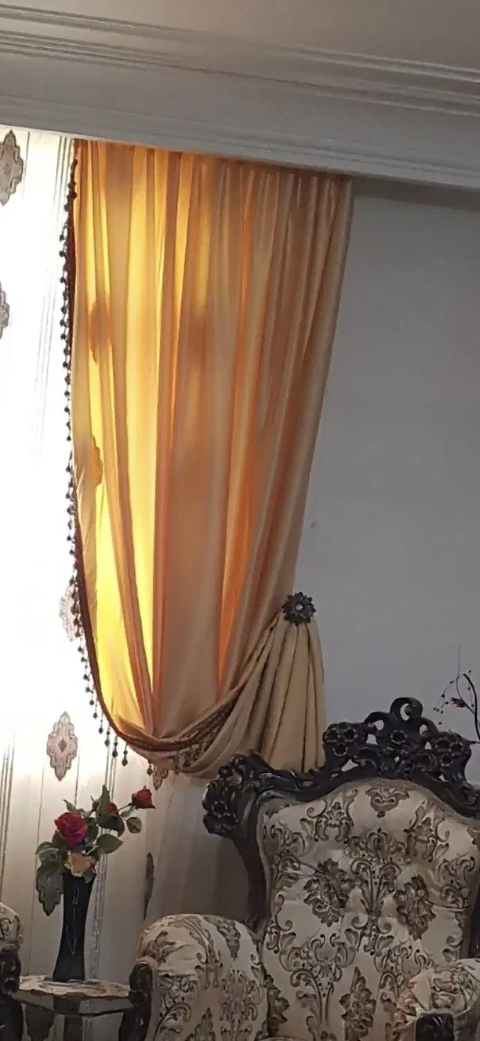 پرده ساتن|پرده، رانر، رومیزی|ساوه, |دیوار