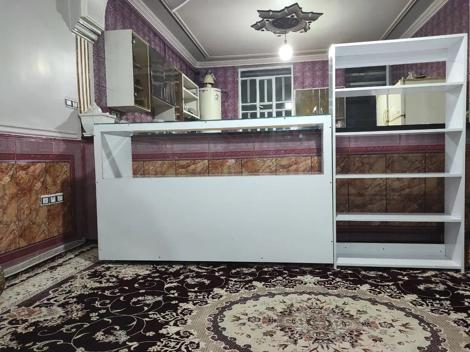 میز و قفسه|بوفه، ویترین، کنسول|یاسوج, |دیوار