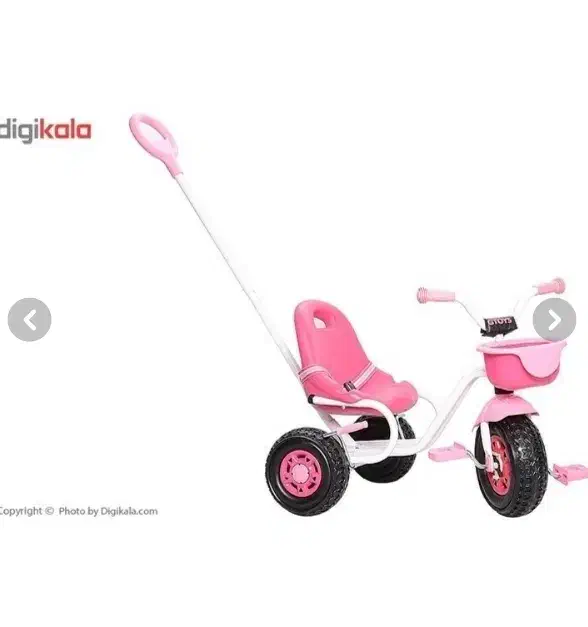 سه چرخه صورتی دخترونه|دوچرخه، اسکیت، اسکوتر|جیرفت, |دیوار