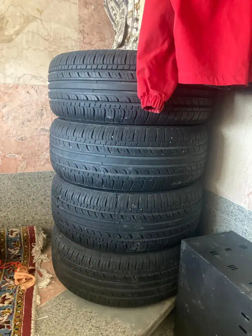 رینگ دنا پلاس اصلی با لاستیک سایز ۱۶|قطعات یدکی و لوازم جانبی|اردبیل, |دیوار