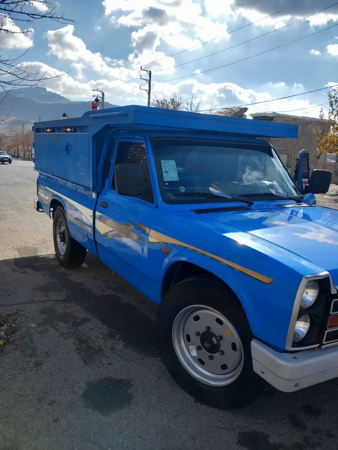 نیسان دوگانه آبشنال|خودرو سواری و وانت|صحنه, |دیوار