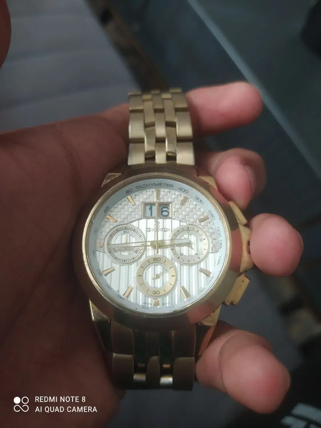 ساعت رومانسون سه موتوره کرنوگراف اصلی|ساعت|خرم‌آباد, |دیوار