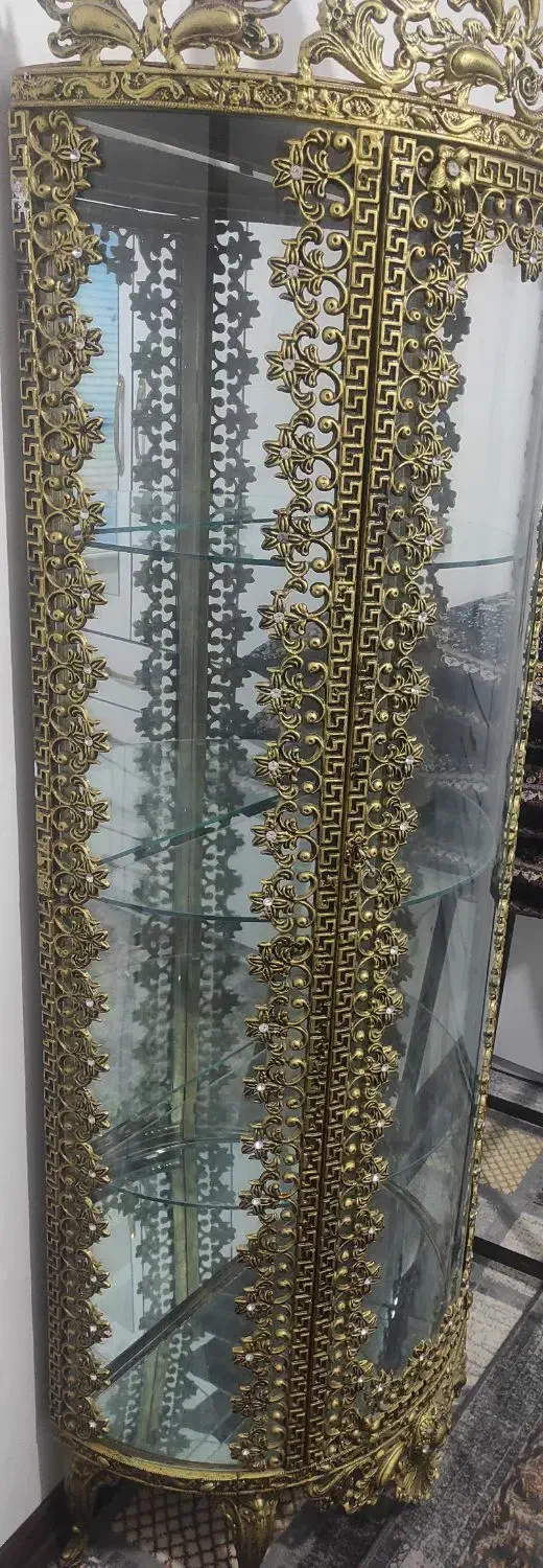 بوفه برنز زیبا او شیک|بوفه، ویترین، کنسول|خرم‌آباد, |دیوار