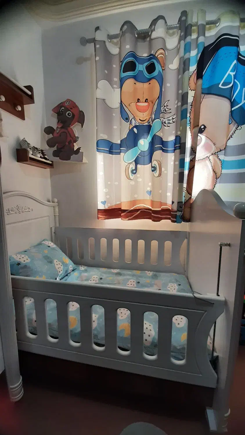 تخت و کمد نوزادی|تخت و صندلی بچه|رشت, گلباغ نماز|دیوار