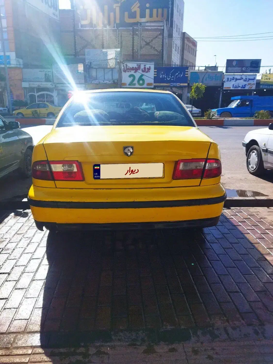 سمندlxتاکسی مدل 89|خودرو سواری و وانت|اردبیل, |دیوار