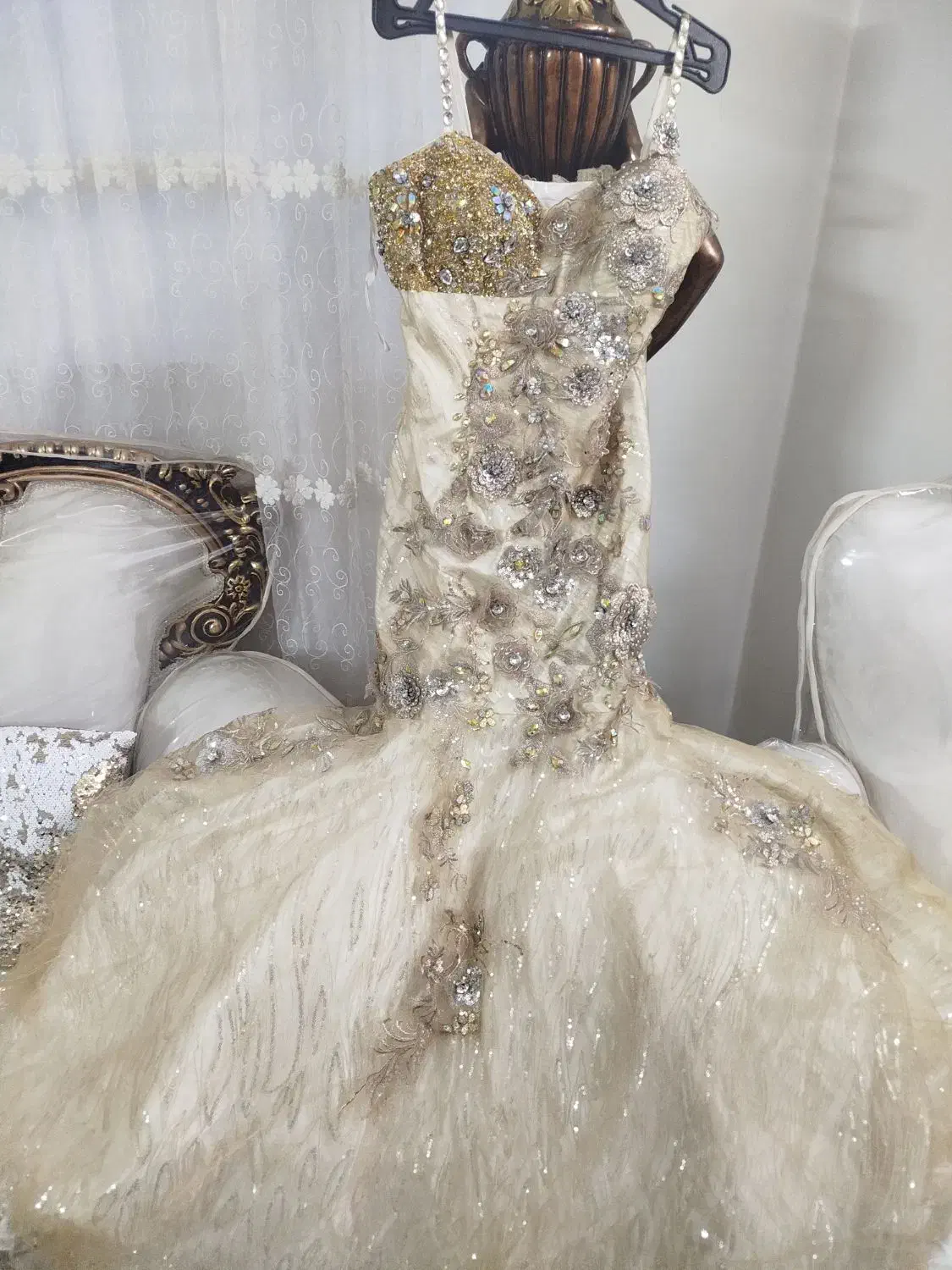 لباس مجلسی عقد عروسی نو|لباس|اندیشه, شهرک مریم|دیوار