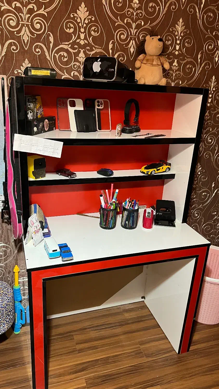 طبقه کتاب و میز|کتابخانه، شلف، قفسههای دیواری|اقلید, |دیوار