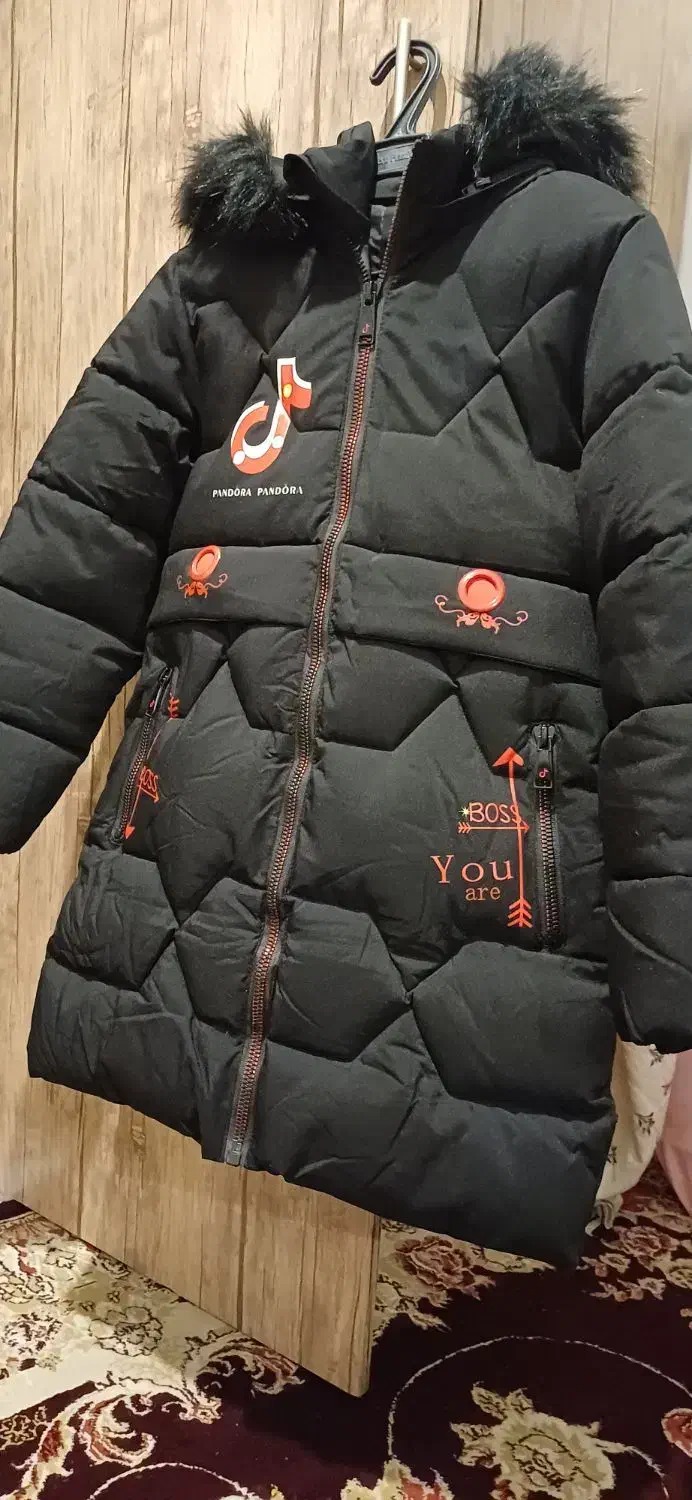 کاپشن زمستانه سایز ۳۶|لباس|بومهن, |دیوار