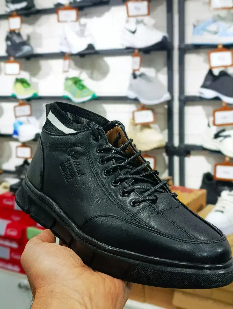 نیم بوت چرم|کیف، کفش، کمربند|دزفول, |دیوار