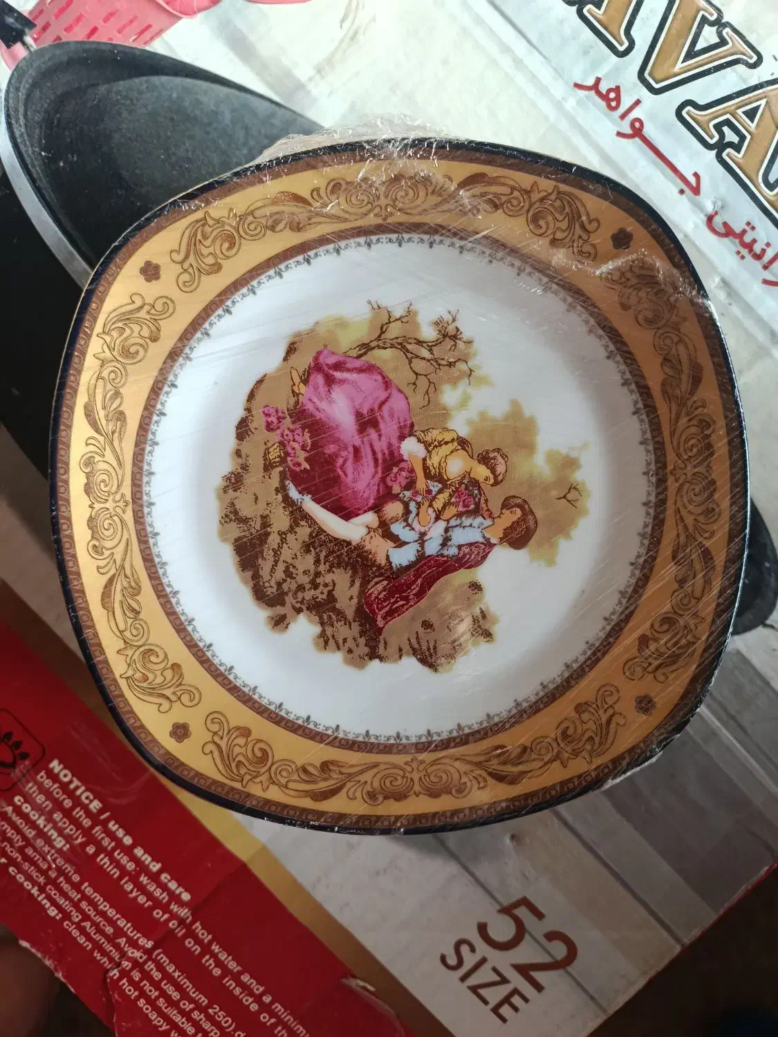 سرویس چینی طرح لیلی و مجنون 18نفره|ظروف سرو و پذیرایی|مشگین شهر, |دیوار