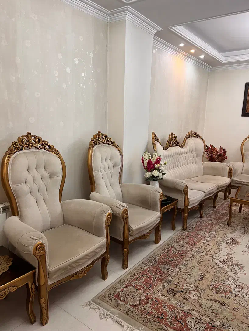 مبل استیل ۹ نفره|مبلمان خانگی و میز عسلی|تهران, تهرانسر شمالی|دیوار