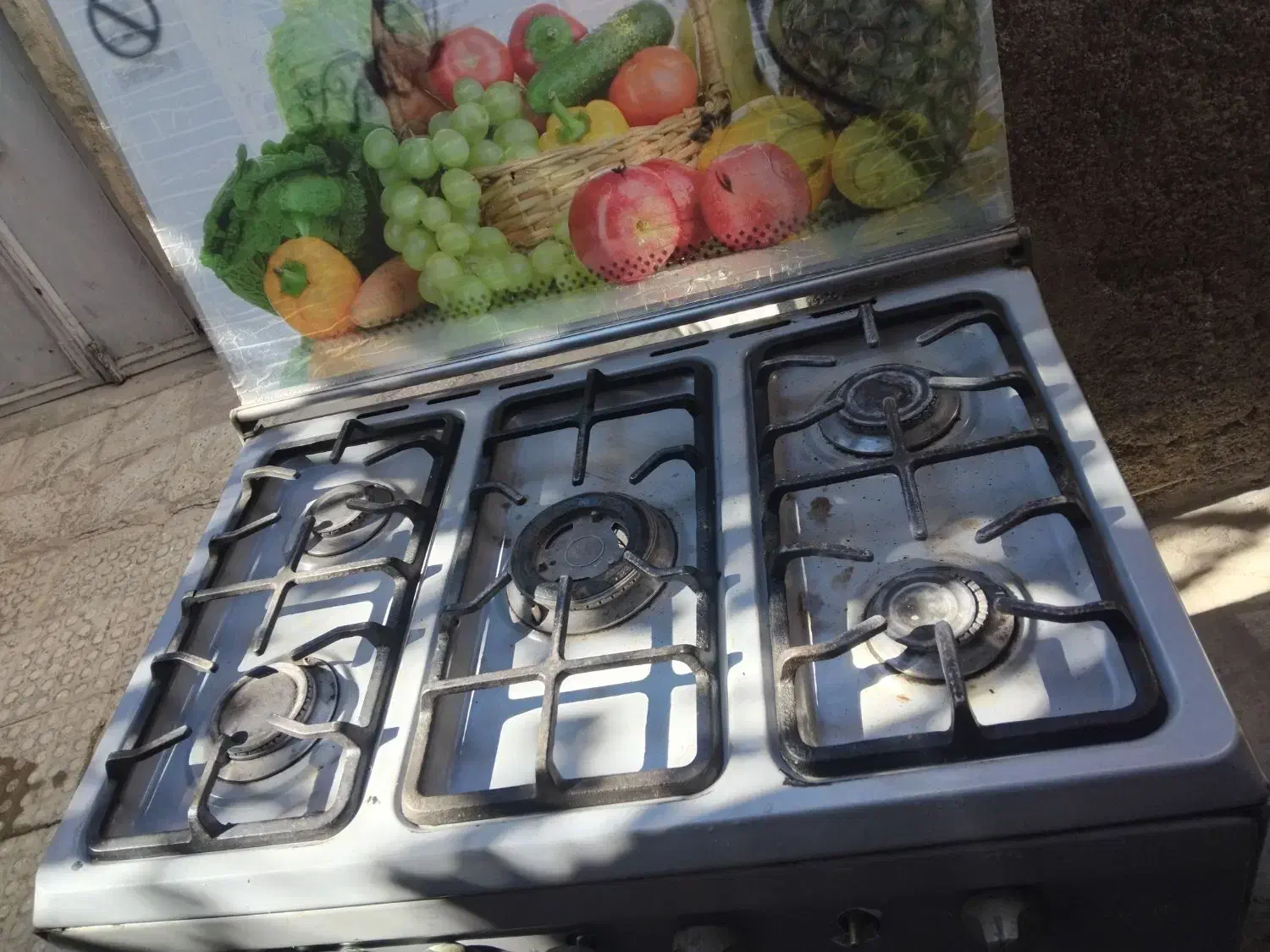 اجاق گاز پنج شعله|اجاق گاز و لوازم برقی پختوپز|بروجرد, |دیوار