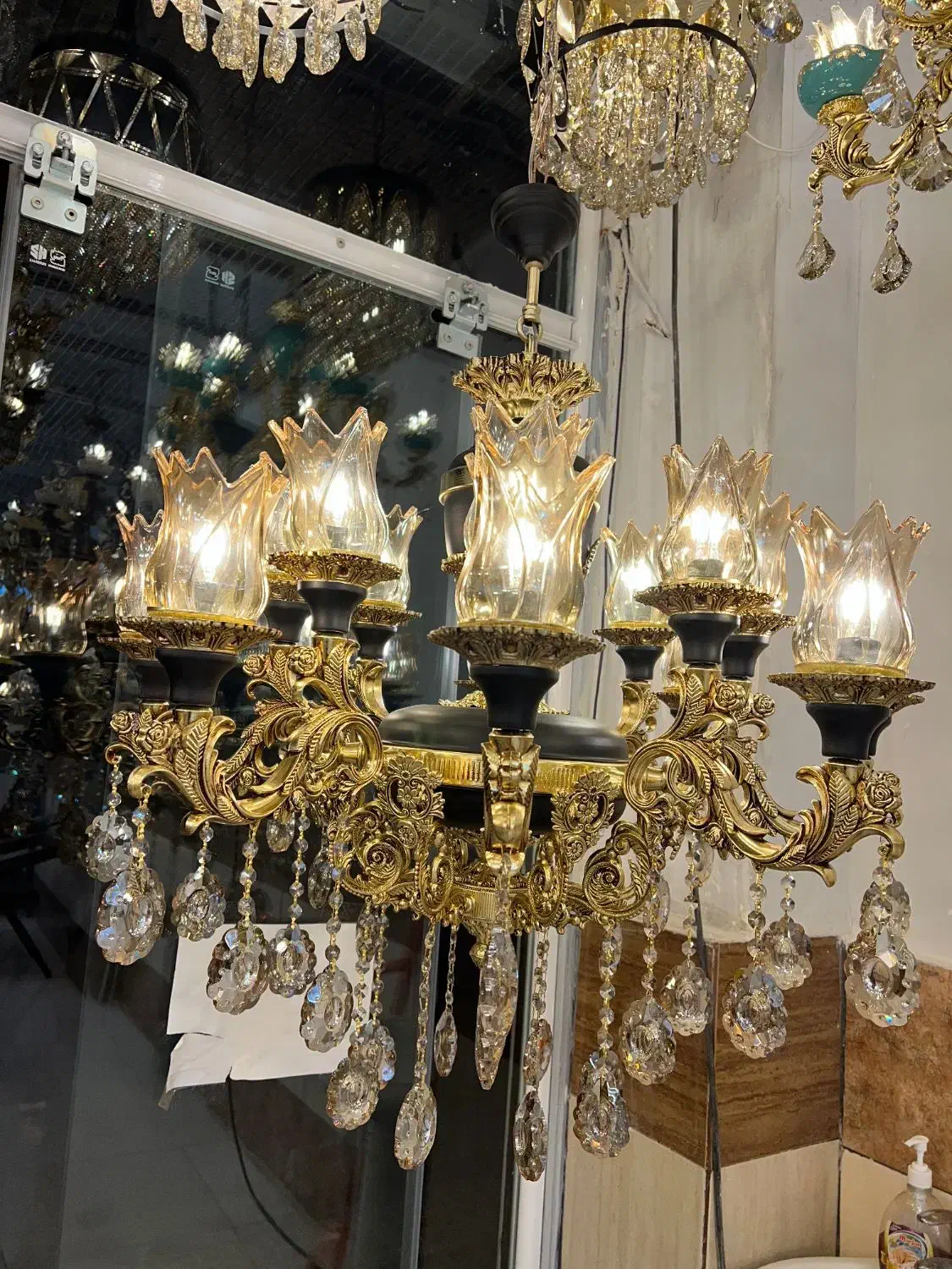 تولید لوستر سفارشی قیمت مناسب|لوستر و چراغ آویز|مشهد, خواجه ربیع|دیوار