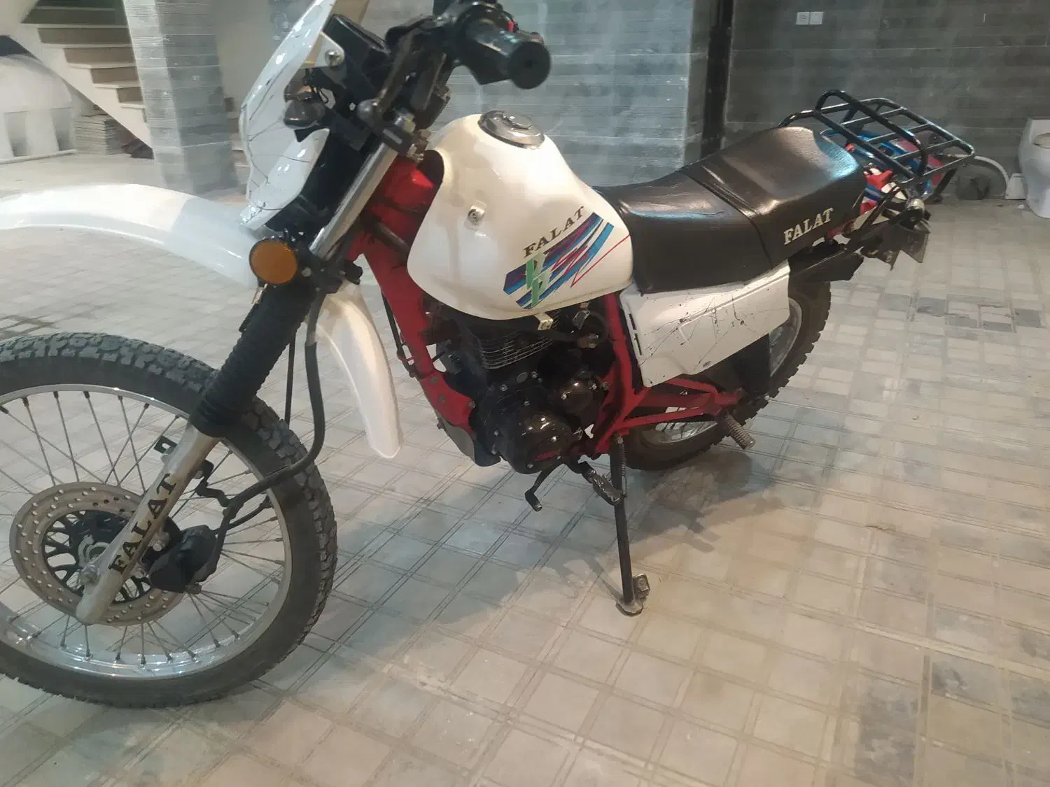 فروش فوری فلات 200 مدل 95 در حد صفر|موتورسیکلت|گرگان, |دیوار