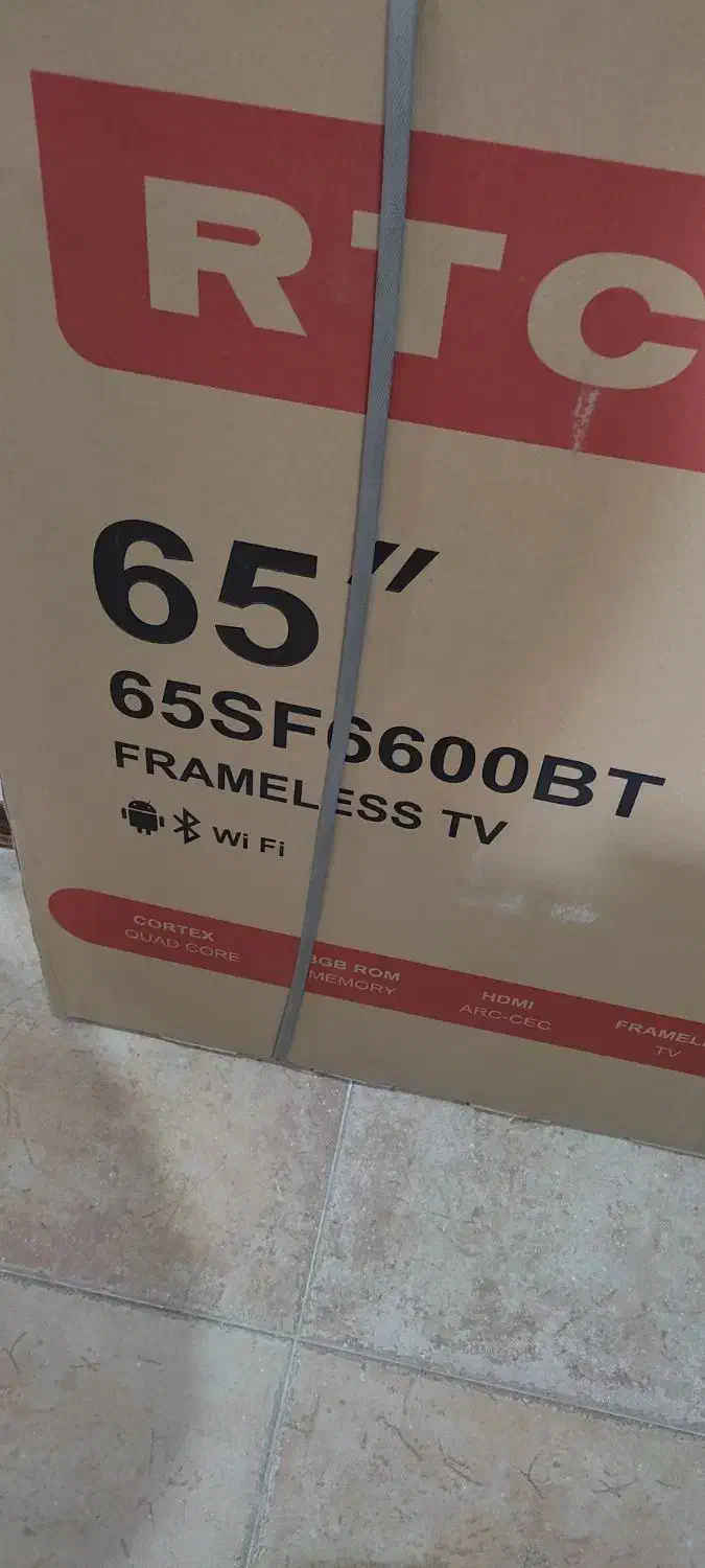 فروش  ال ای دی  ار تی سی   ۶۵ نو پلمپ|تلویزیون و پروژکتور|شیراز, عفیف‌آباد|دیوار