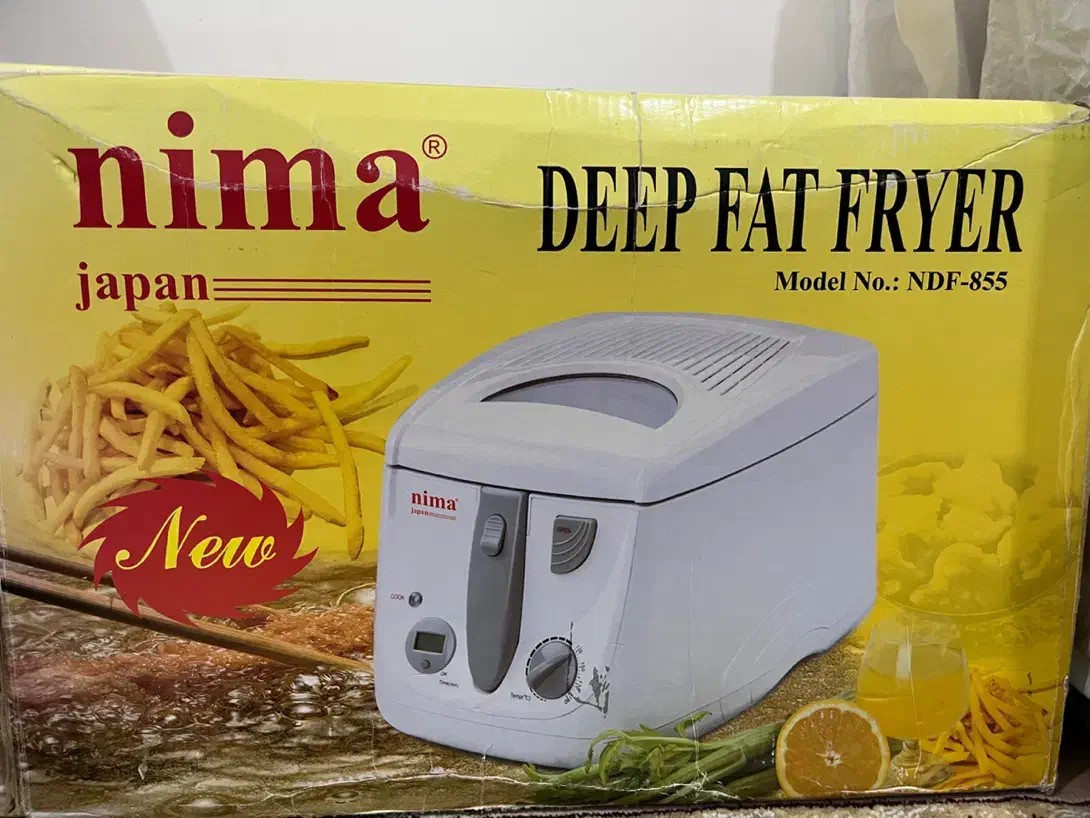 سرخکن با روغن برند نیما(ژاپنی اصل)|اجاق گاز و لوازم برقی پخت‌وپز|رامهرمز, |دیوار