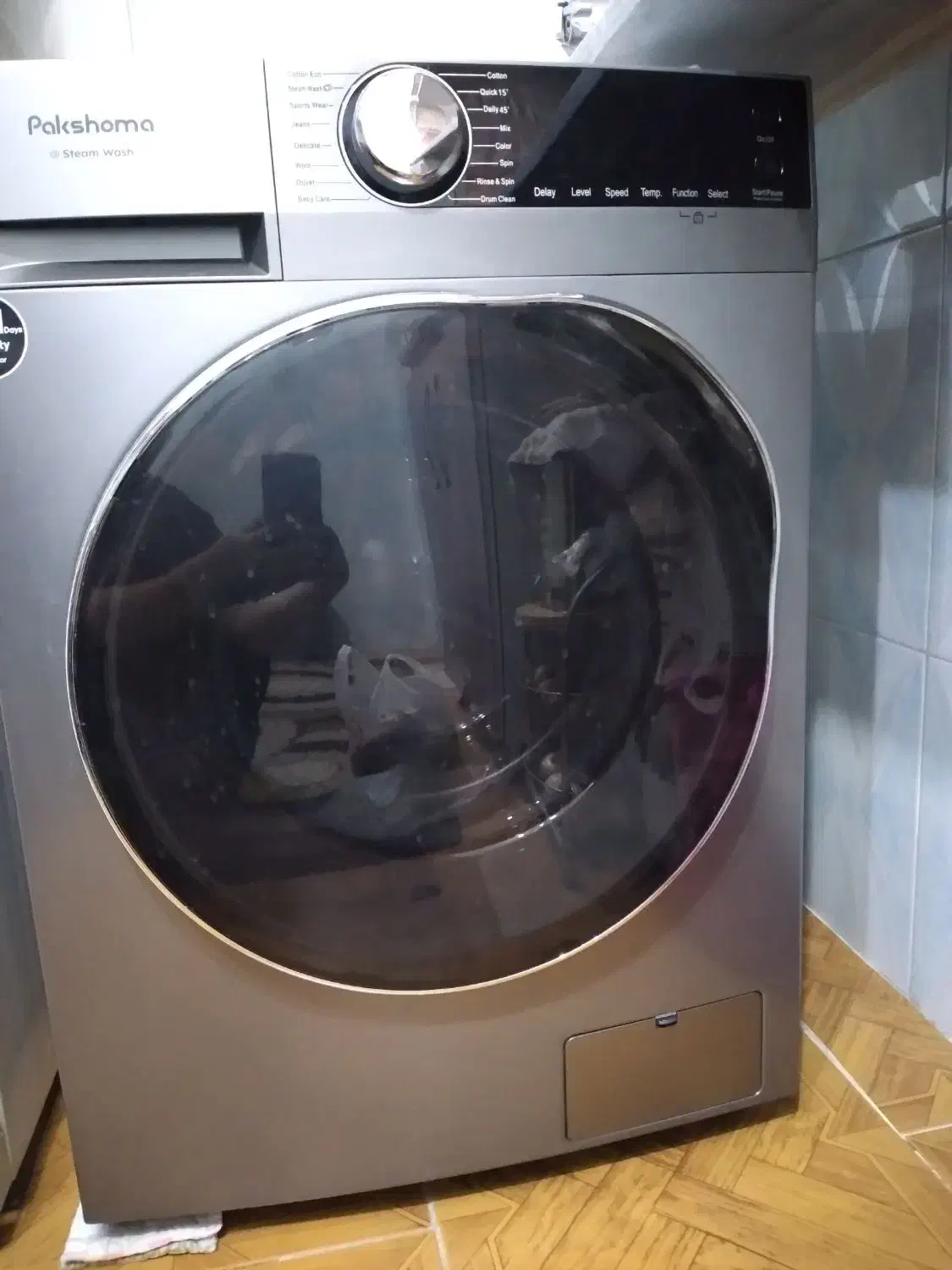 ماشین لباسشویی تمام اتومات و بخارشوی پاکشوما|ماشین لباسشویی و خشک‌کن لباس|پاکدشت, پاکدشت (مامازند)|دیوار