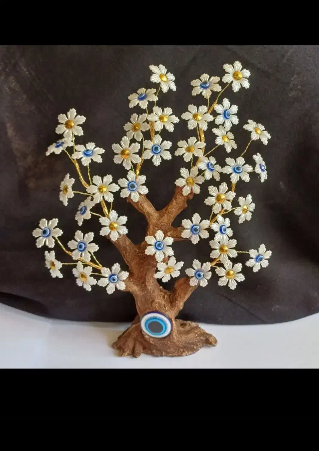 درختچه چشمنظر|گل مصنوعی|قم, در بهشت|دیوار