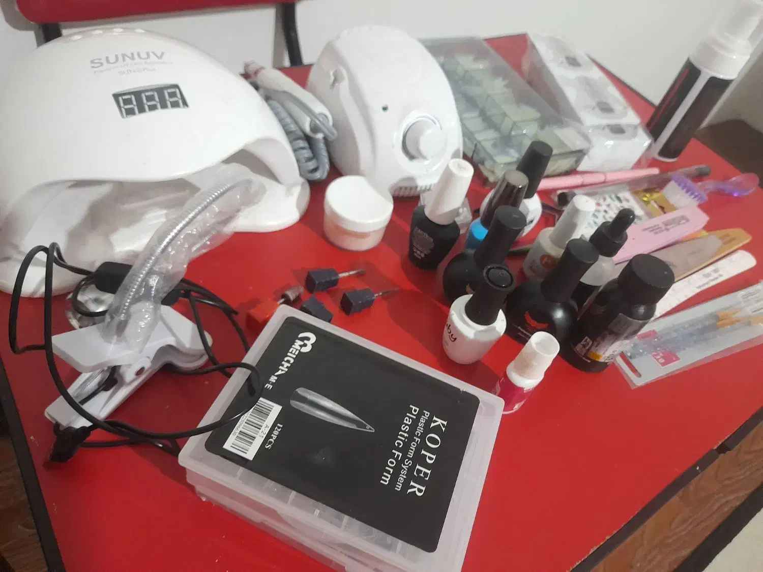 وسایل ناخن کامل و مارک استفاده نشده|آرایشی، بهداشتی، درمانی|سنندج, |دیوار