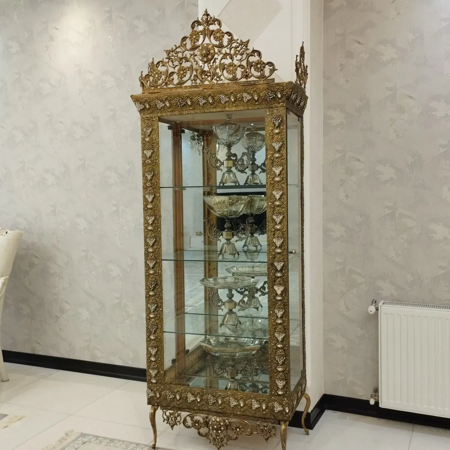 ویترین برنجی|بوفه، ویترین، کنسول|ماهدشت, |دیوار