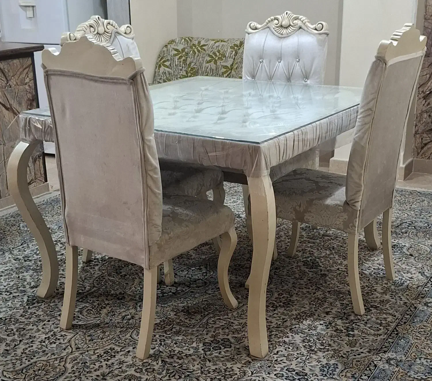 مبل استیل میز نهارخوری|مبلمان خانگی و میز عسلی|تهران, مرزداران|دیوار