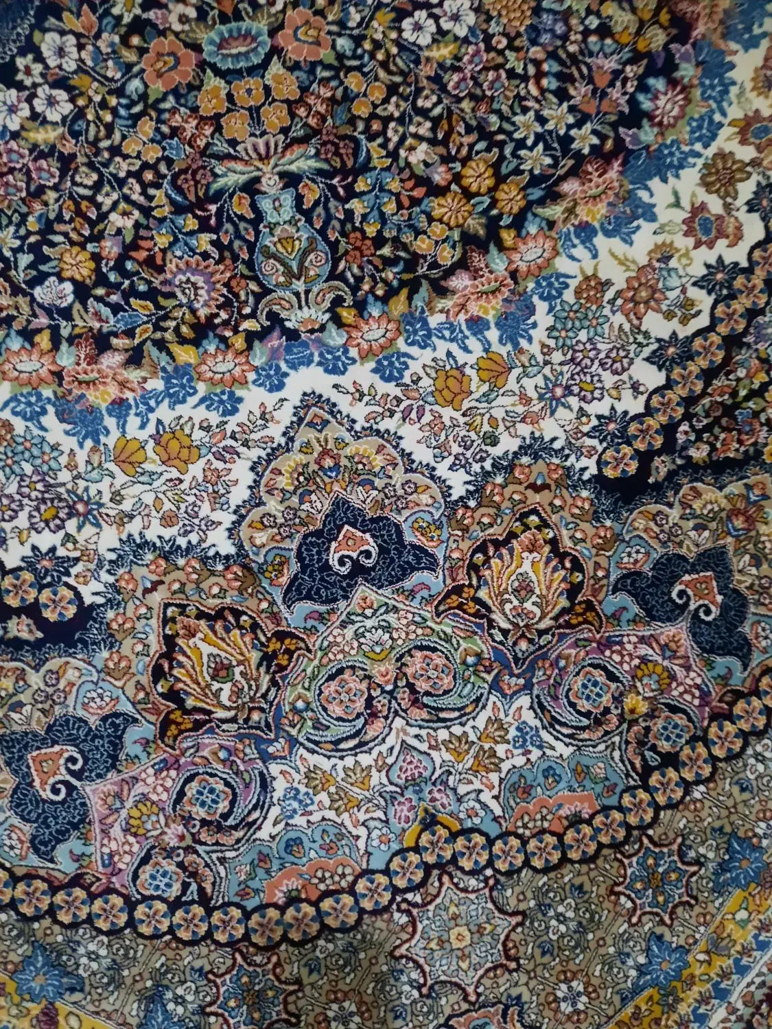 ی جفت فرش ۶ متری  با چن رنگ ابریشمی|فرش|تهران, یافت‌آباد|دیوار