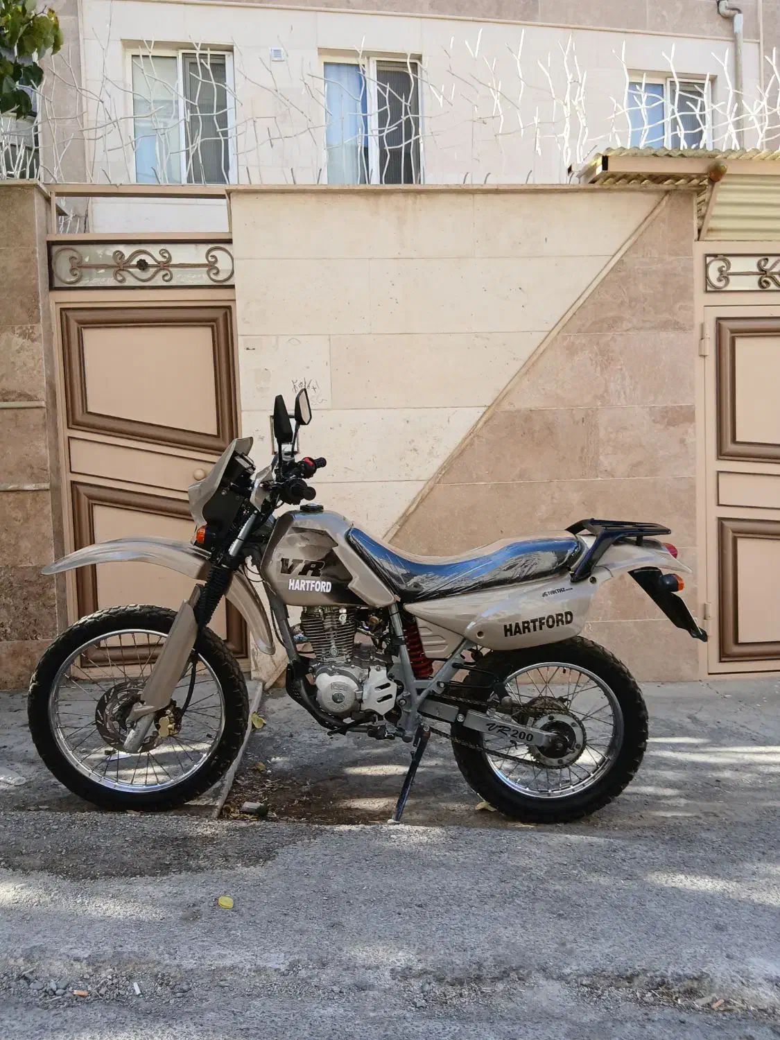 موتور تریل هارتفورد مدارک دار|موتورسیکلت|سنندج, |دیوار