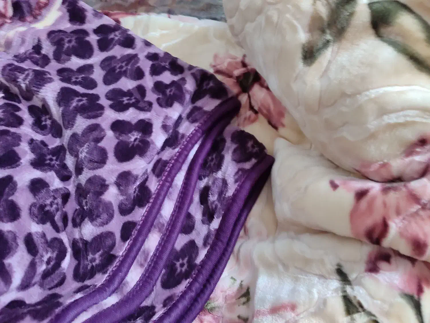 پتو دونفر ضخیم|رختخواب، بالش، پتو|ایرانشهر, |دیوار