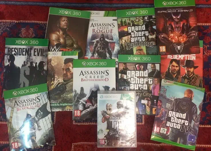 دیسک بازی|کنسول، بازی ویدئویی و آنلاین|شیراز, فخرآباد (دروازه کازرون)|دیوار