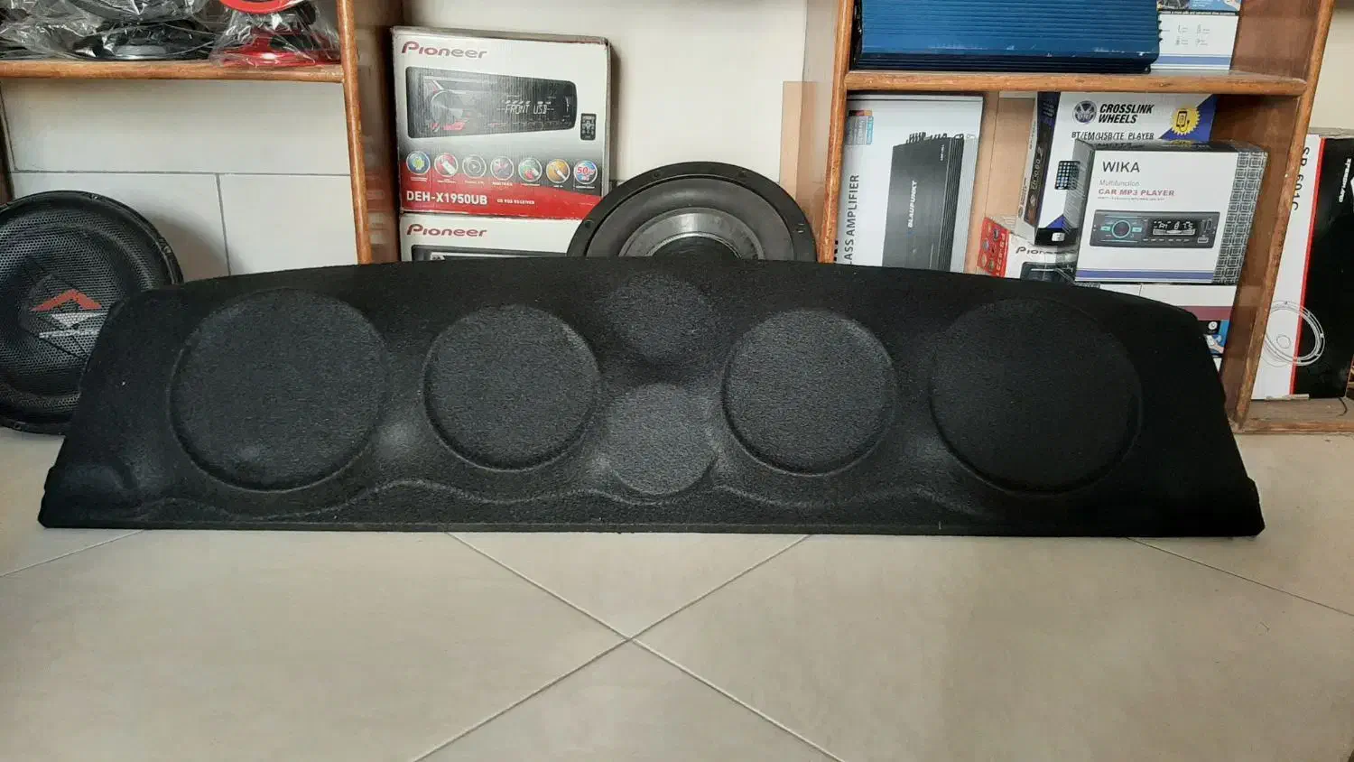 تخته طاقچه سه بعدی کیک پنل نصب بلوتوث ضبط میدرنج|قطعات یدکی و لوازم جانبی|اصفهان, شهرک کاوه|دیوار