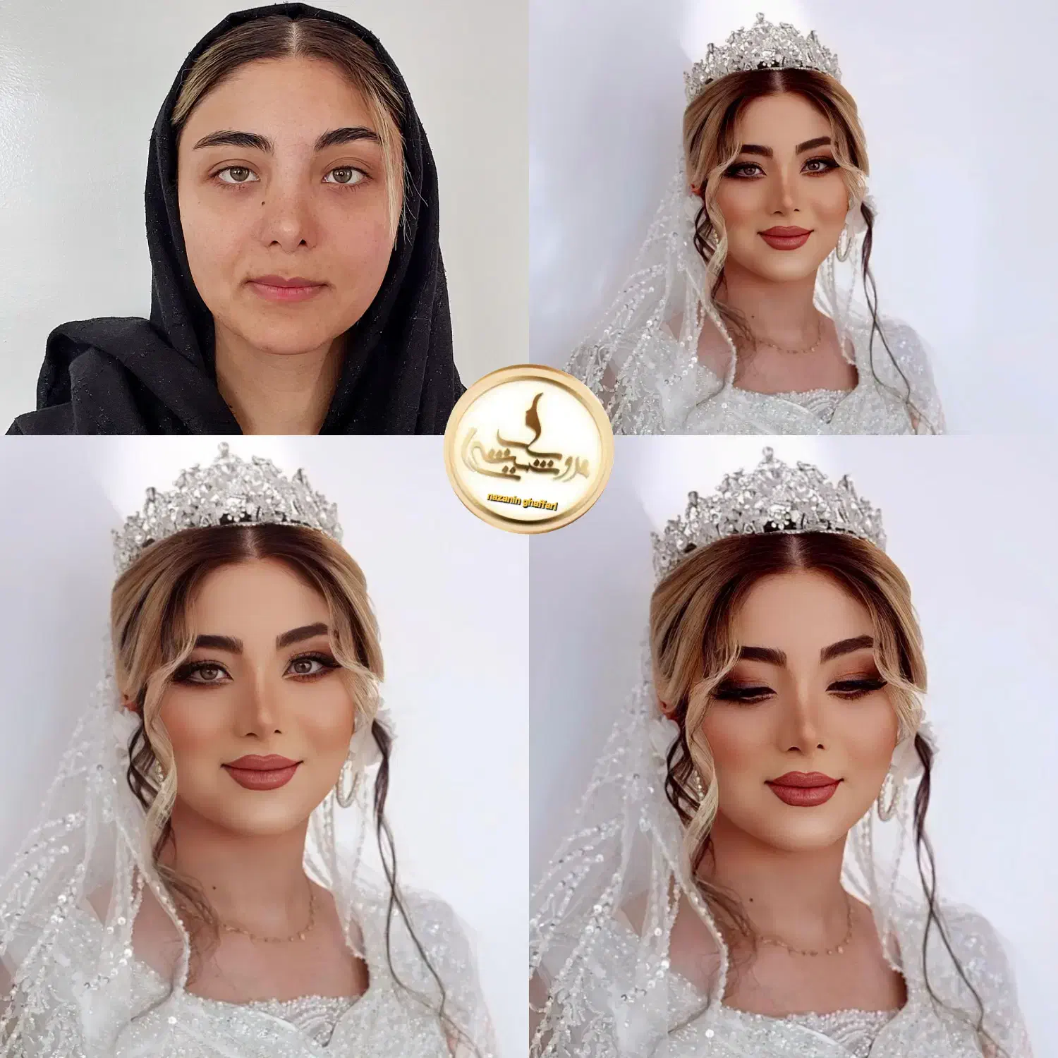 میکاپ شنیون vip وcip عروس وهمراه|خدمات آرایشگری و زیبایی|زنجان, |دیوار