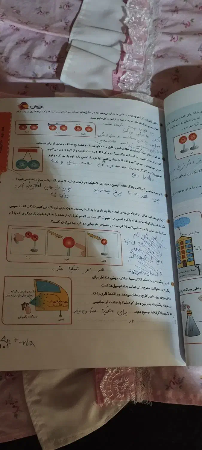 کتاب علوم هشتم|کتاب و مجله آموزشی|مشهد, هفت تیر (حافظ)|دیوار