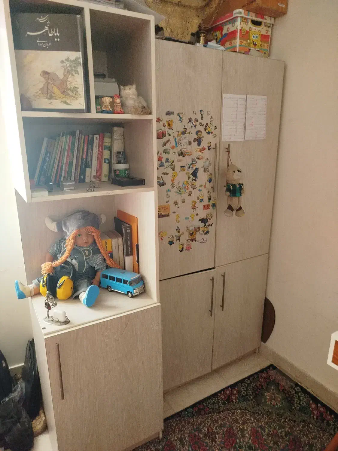 دو عدد کمد (MDf مرغوب ضد آتش )|کتابخانه، شلف، قفسههای دیواری|شهریار, شهریار|دیوار