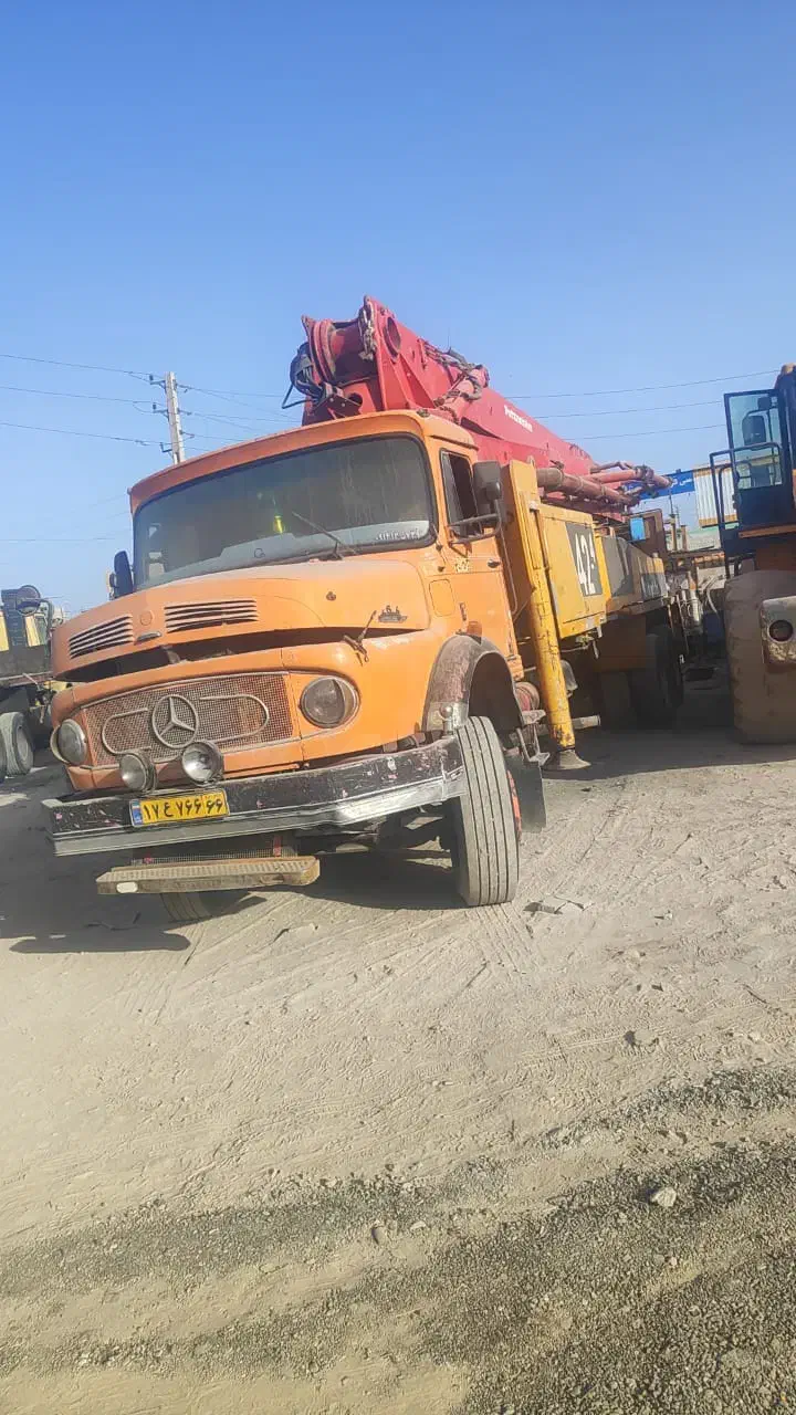 پمپ بتن مدل ۸۳|خودرو سنگین|تهران, دریا|دیوار