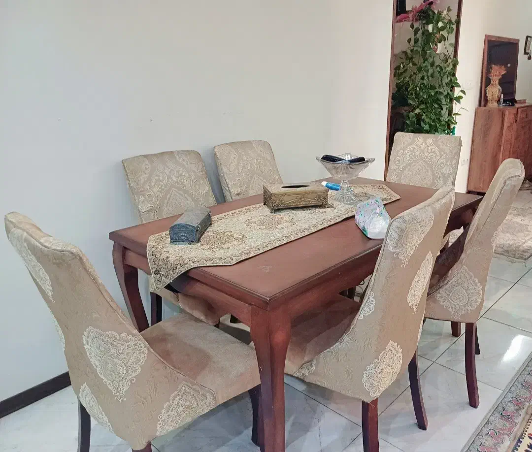 میز نهارخوری|میز و صندلی غذاخوری|شیراز, گلدشت معالیآباد|دیوار