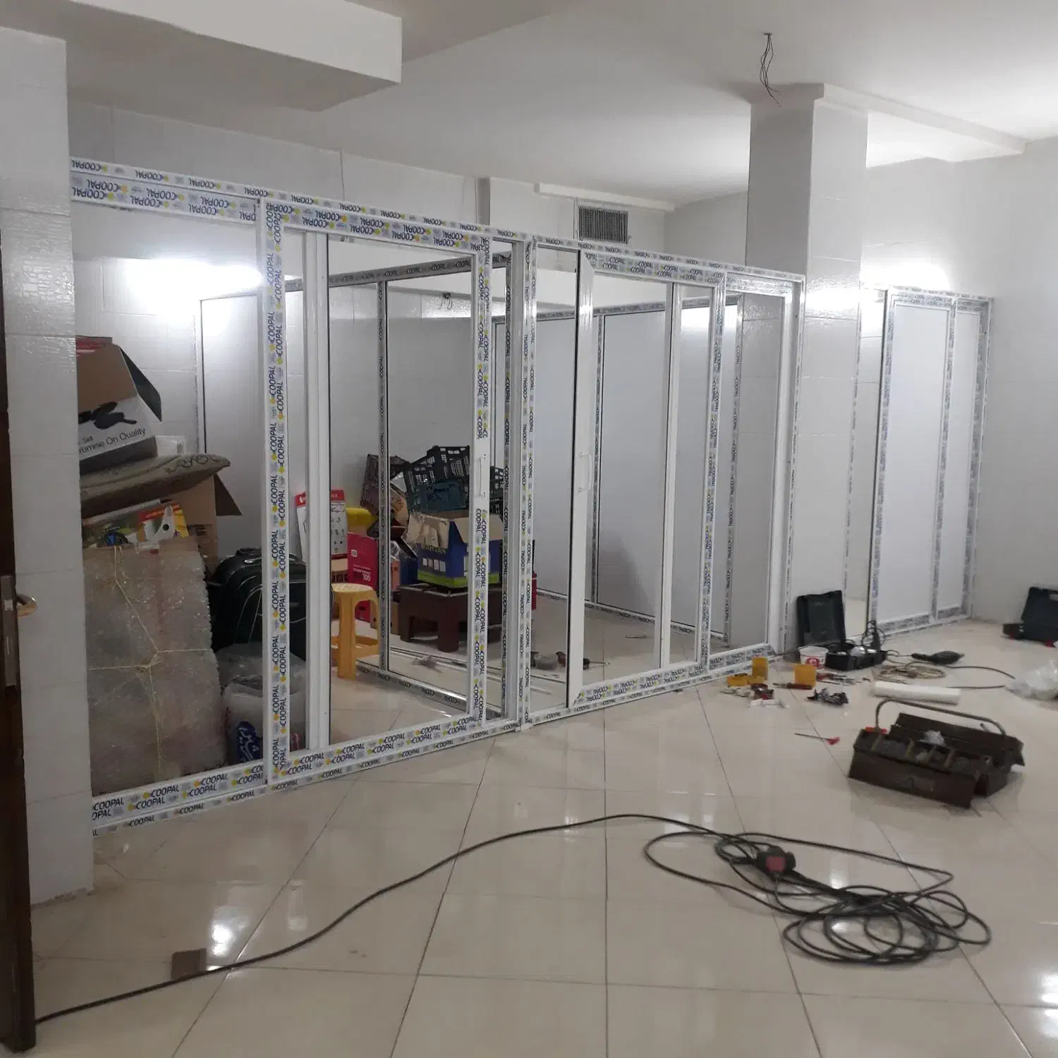 الومینیوم دوجداره|مصالح و تجهیزات ساختمان|اصفهان, شهرک صنعتی جی|دیوار