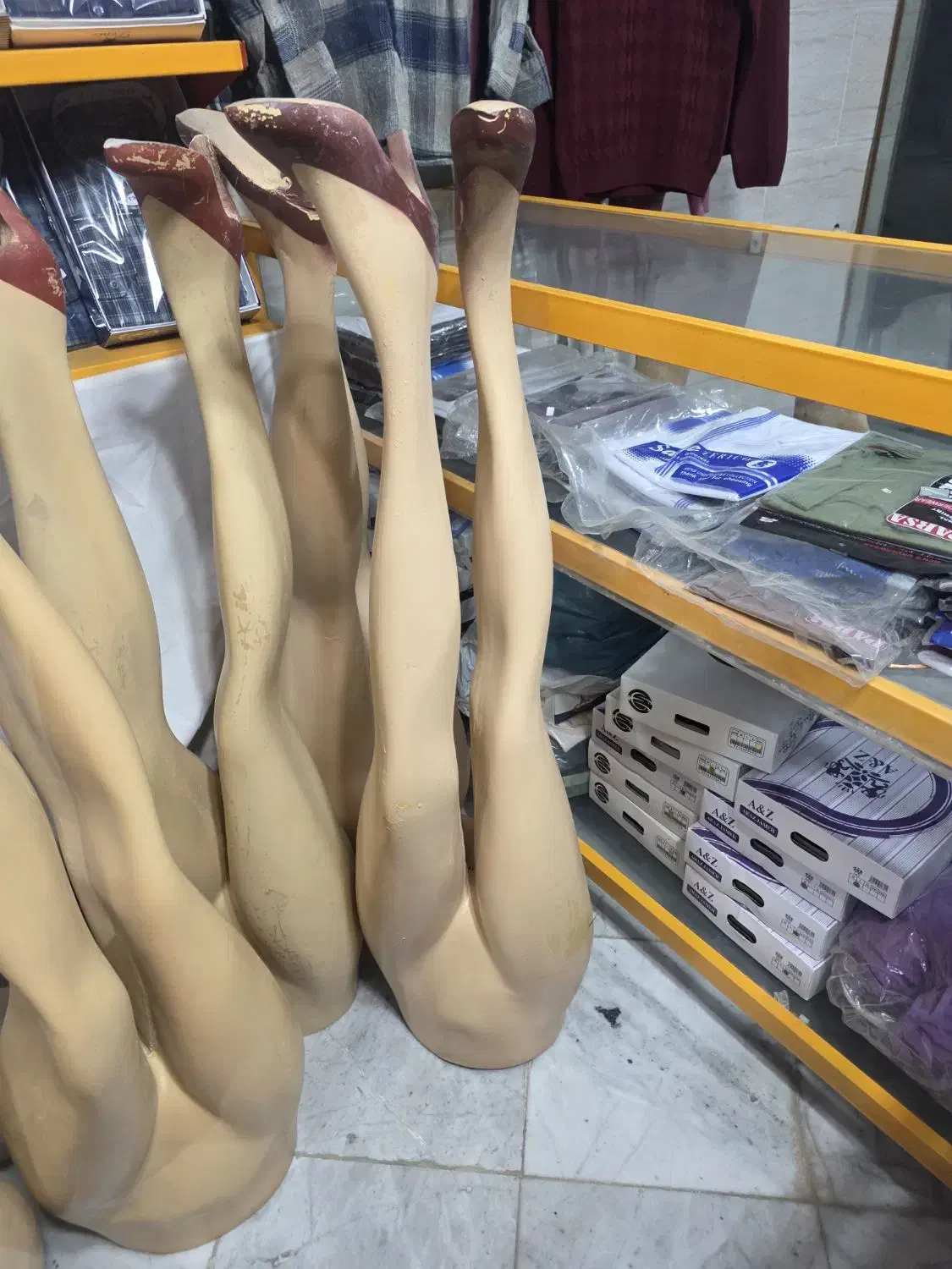 مانکن زنانه مانکن شلواری نیم تنه|فروشگاه و مغازه|محمدشهر, جعفرآباد|دیوار