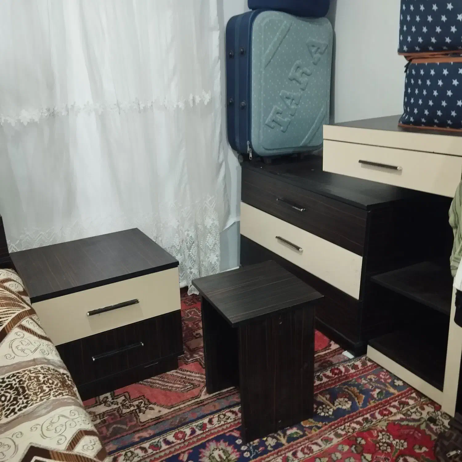 تخت خواب دو نفره اعلا با تشک ترکیه|تشک تختخواب|چهاربرج, |دیوار