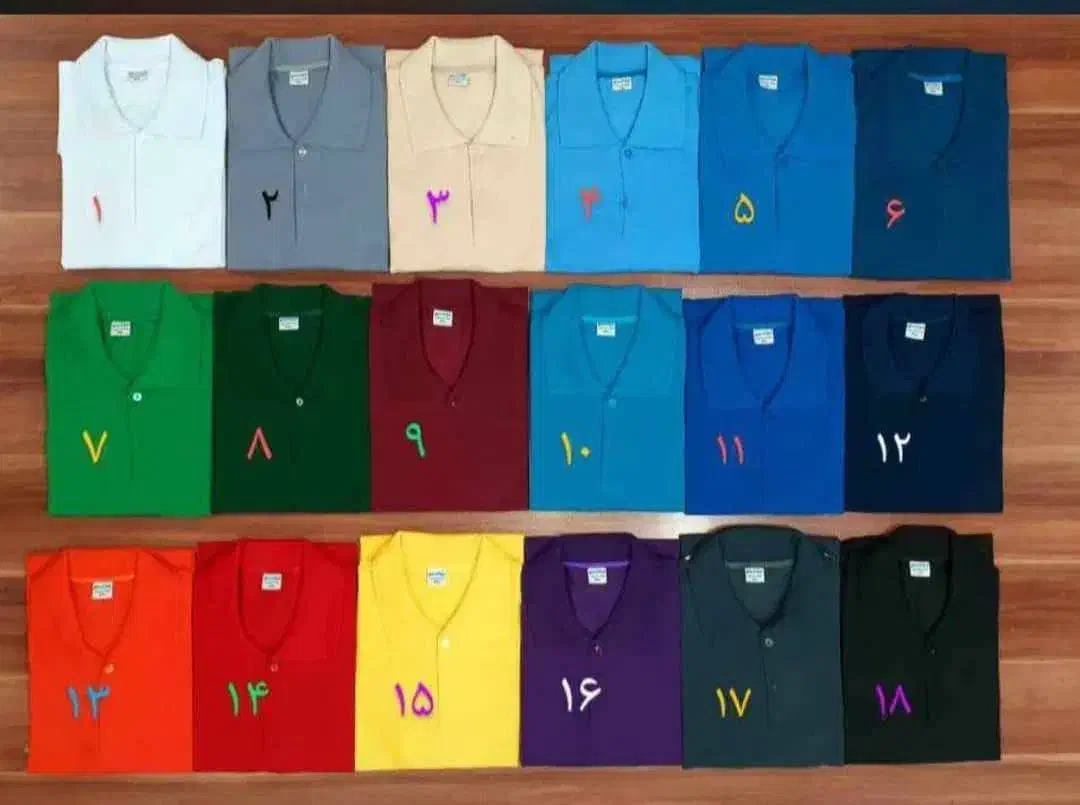 تولید تیشرت در ۱۸ رنگ|لباس|تهران, انبار نفت|دیوار