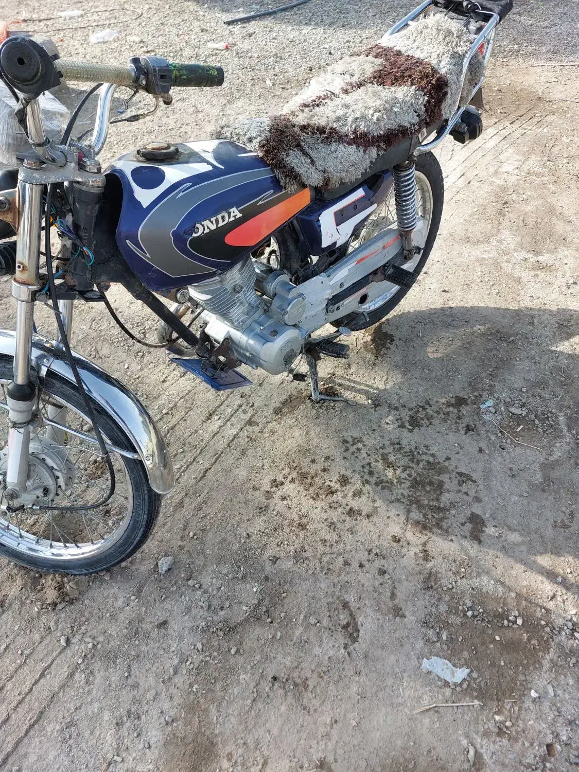 موتورسیکلت هندا پلاک قدیم|موتورسیکلت|زاهدان, |دیوار