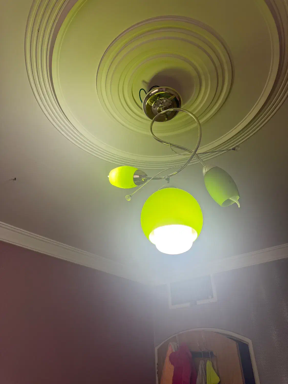 لوستر اتاق خواب|لوستر و چراغ آویز|اصفهان, میرعماد|دیوار