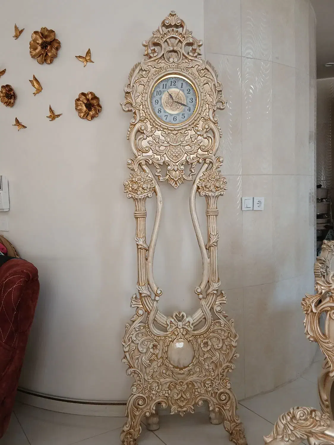 ساعت ایستاده چوبی|ساعت دیواری و تزئینی|قزوین, |دیوار